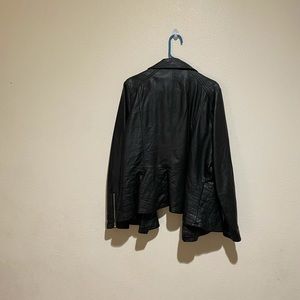 Black leather Jacket